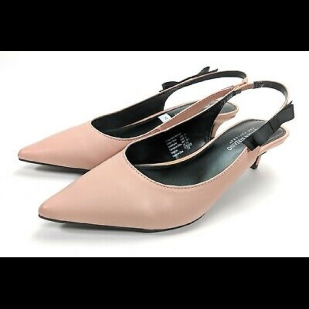 Christian Siriano Baby Pink Kitten Heels